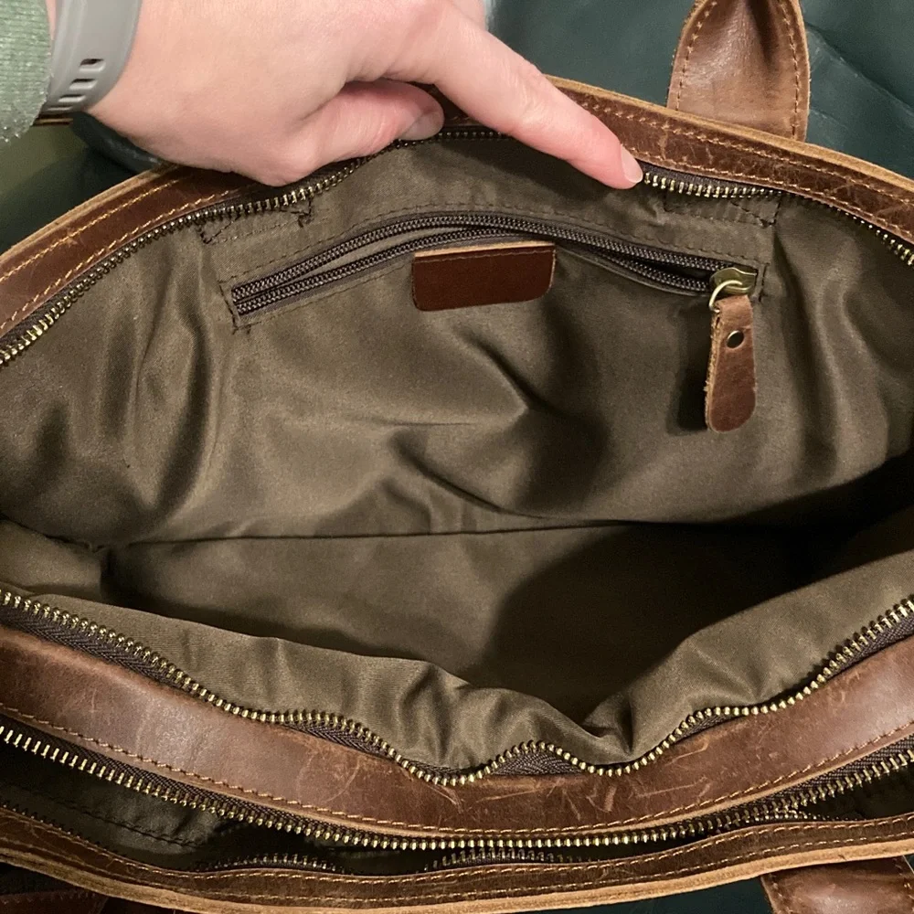 Gorgeous Genuine Leather Briefcase